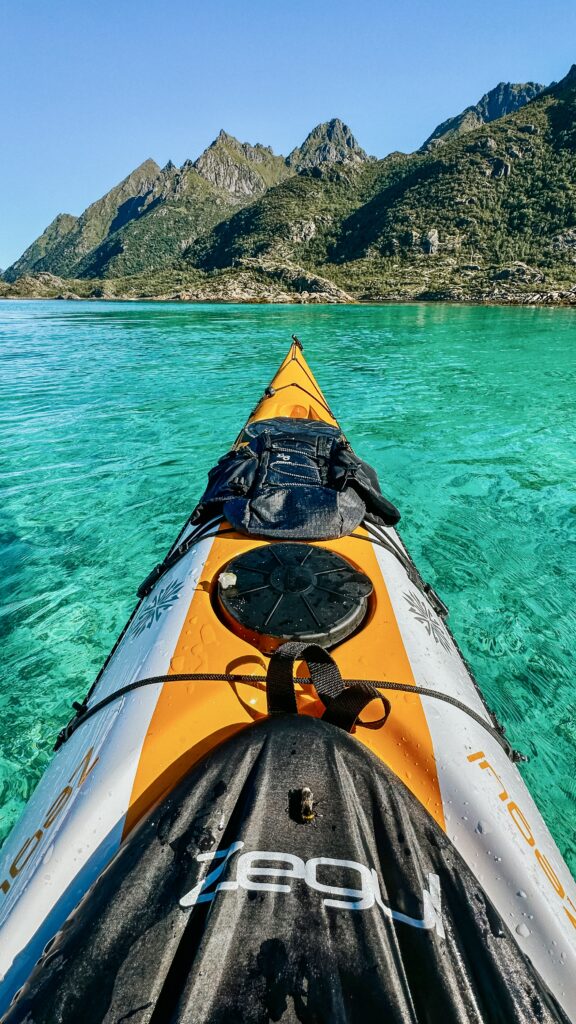 Kayaking in Lofoten