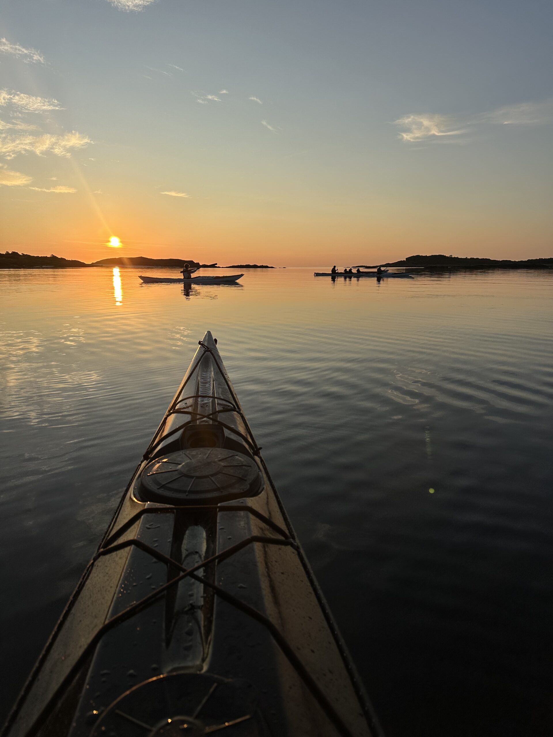 Midnight sun kayaking in Lofoten was the highlight of our trip
